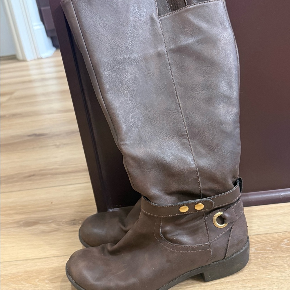 Women’s Tall Riding Boots - Brown